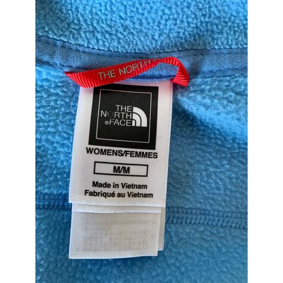 The North Face full zip light fleece blue size medium - Picture 2 of 7